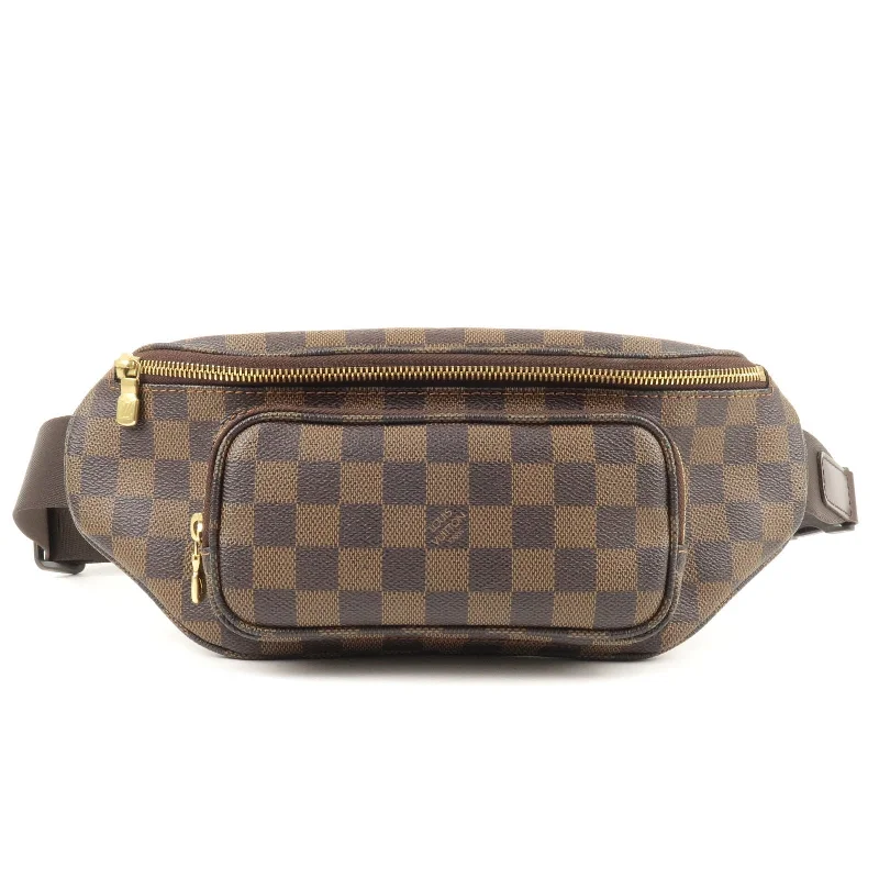 Louis Vuitton backpacks with a sleek, minimalist design for styleLouis Vuitton Damier Bum Bag Melville Waist Bag Body Bag N51172