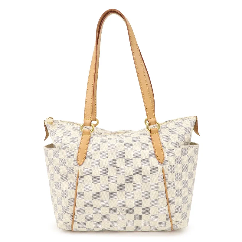 Louis Vuitton Alma bags featuring the signature top - handle designLouis Vuitton Damier Azur Totally PM Tote Bag Beige N51261