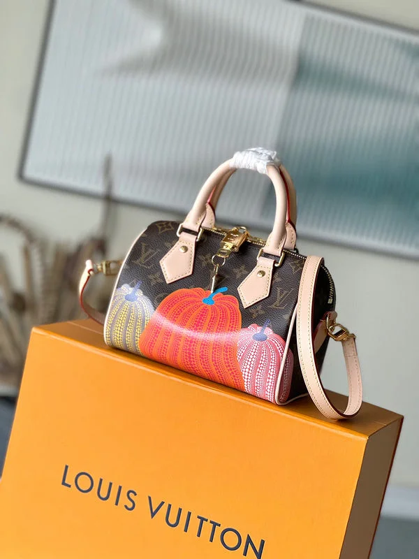 Louis Vuitton Twist bags with a crystal - embellished LV - turnlockBC - LOUIS VUITTON BAGS - 142