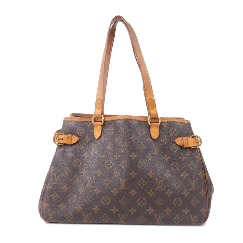 Ladies Louis Vuitton handbags with a detachable coin purse insideLouis Vuitton Monogram Batignolles Horizontal Tote Bag M51154