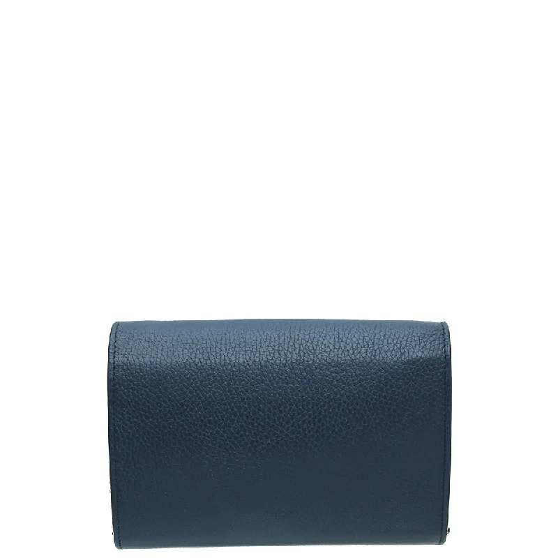 Gucci handbags for women with a metal - framed claspGucci Navy Blue Dionysus Mini Shoulder Bag