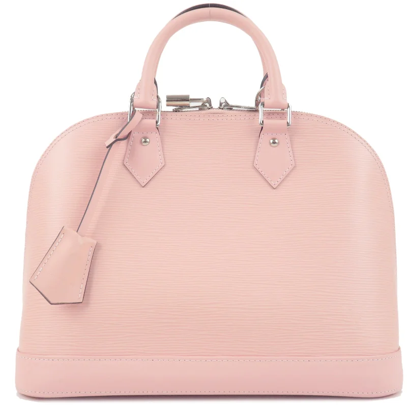 Louis Vuitton backpacks with a sleek, minimalist design for styleLouis Vuitton Epi Alma PM Hand Bag Rose Ballerine M41323