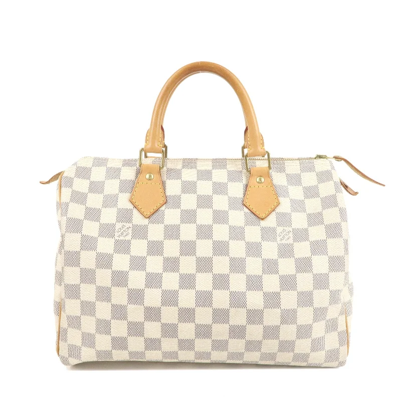 Louis Vuitton crossbody bags with adjustable shoulder straps for comfortLouis Vuitton Damier Azur Speedy 30 Boston Hand Bag N41533