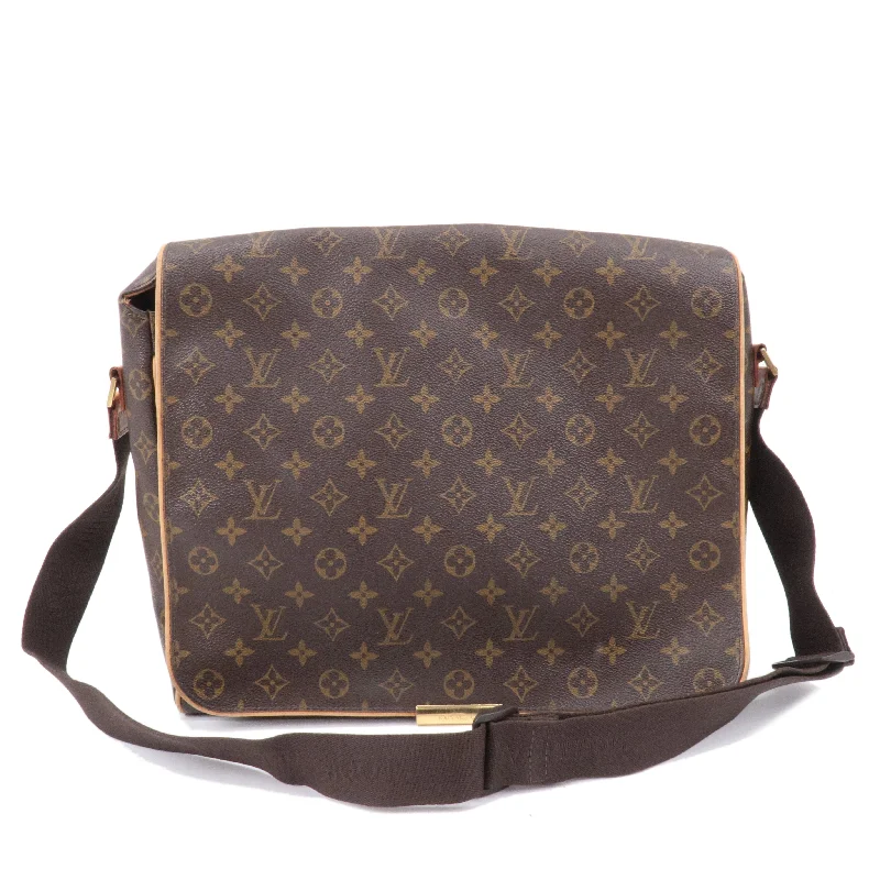 Medium - sized Louis Vuitton tote bags for work and shoppingLouis Vuitton Monogram Abbesses Messenger Bag Brown M45257