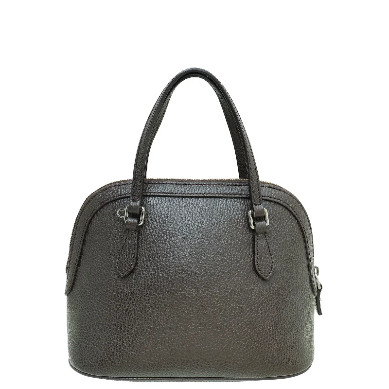 Ladies Gucci shoulder bags with a single - handle designGucci Chocolate Dome Mini Convertible Bag