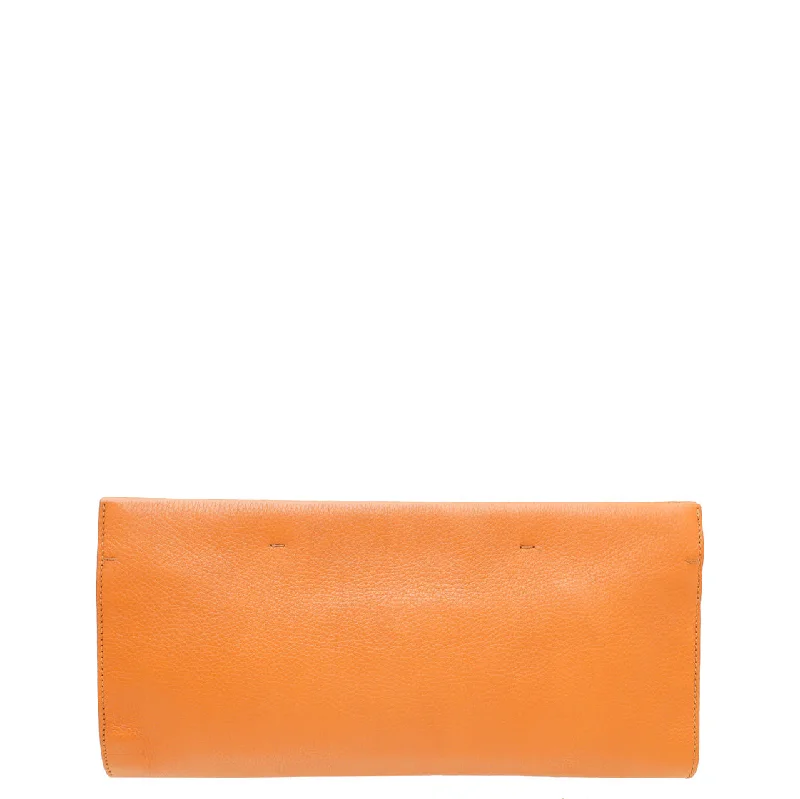 Medium - sized Women Gucci handbags for everyday useGucci Orange Nouveau Clutch