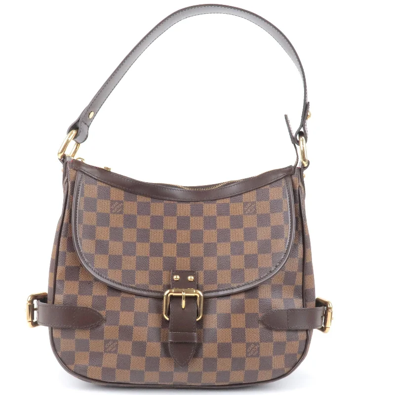 Louis Vuitton tote bags with a double - handle and shoulder - strap optionLouis Vuitton Damier Highbury One Shoulder Bag N51200