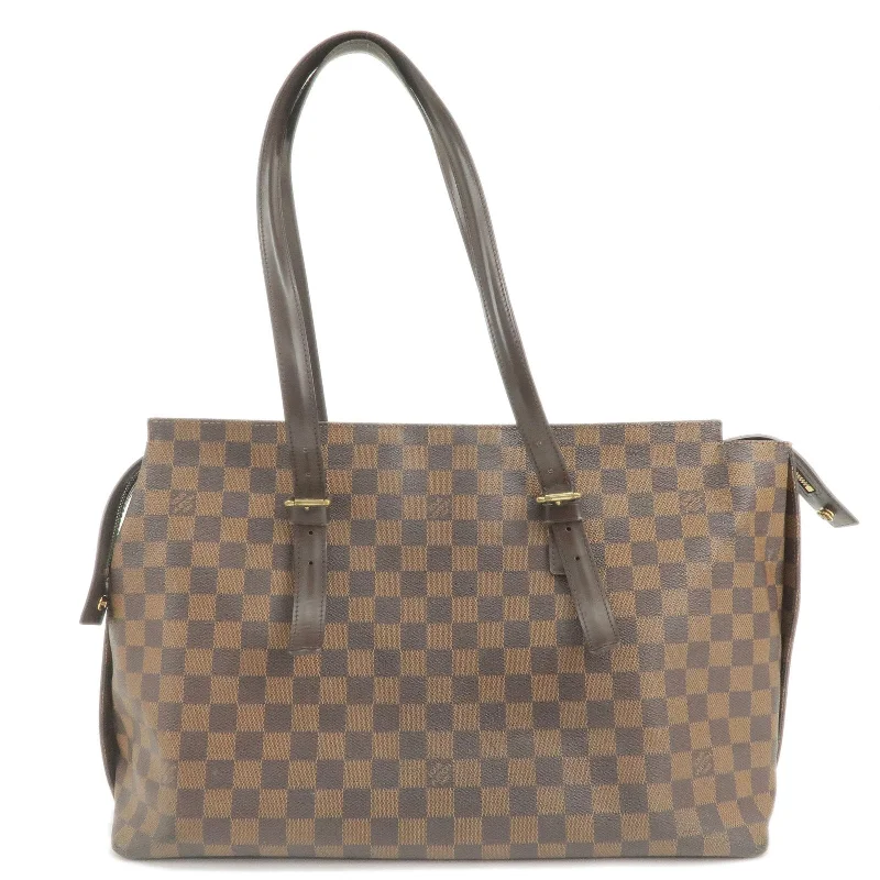 Louis Vuitton handbags with a back - zip pocket for storing valuablesLouis Vuitton Damier Chelsea Tote Bag N51119