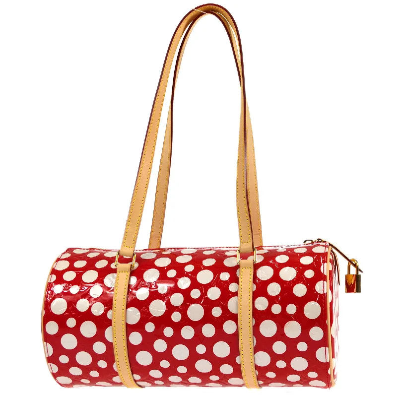 Louis Vuitton handbags with a back - zip pocket for storing valuablesLOUIS VUITTON x Yayoi Kusama 2012 PAPILLON INFINITY DOTS M91425