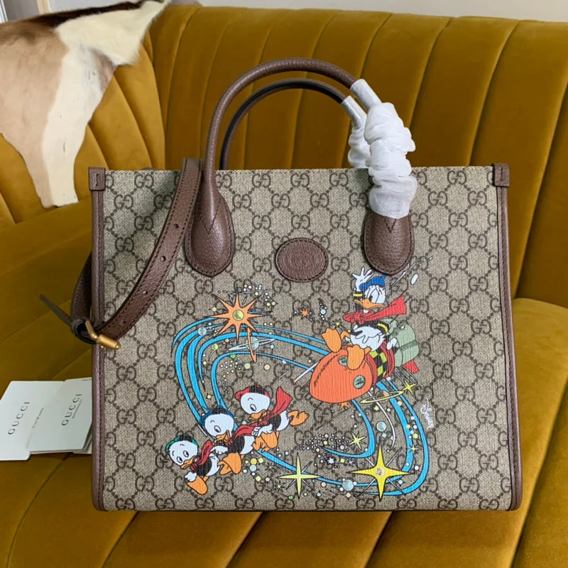 Women Gucci Sylvie bags with a monogram - embossed leatherWF - Gucci Bags - 12651