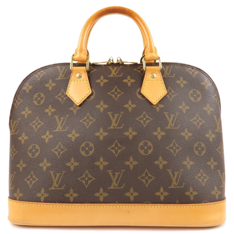 Louis Vuitton Speedy bags in monogram canvas for a classic lookLouis Vuitton Monogram Alma Hand Bag M51130