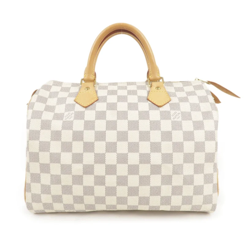 Louis Vuitton Neverfull bags with large capacity for everyday essentialsLouis Vuitton Damier Azur Speedy 30 Boston Hand Bag N41533