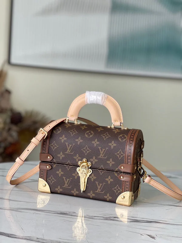 Louis Vuitton Alma bags with a monogram - embossed leather surfaceBC - LOUIS VUITTON BAGS - 1437