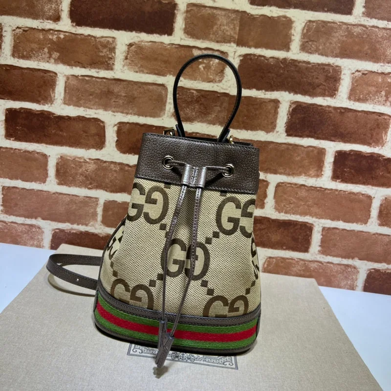 Women Gucci bags with a zip - around closure for securityWF - Gucci Bags - 12787