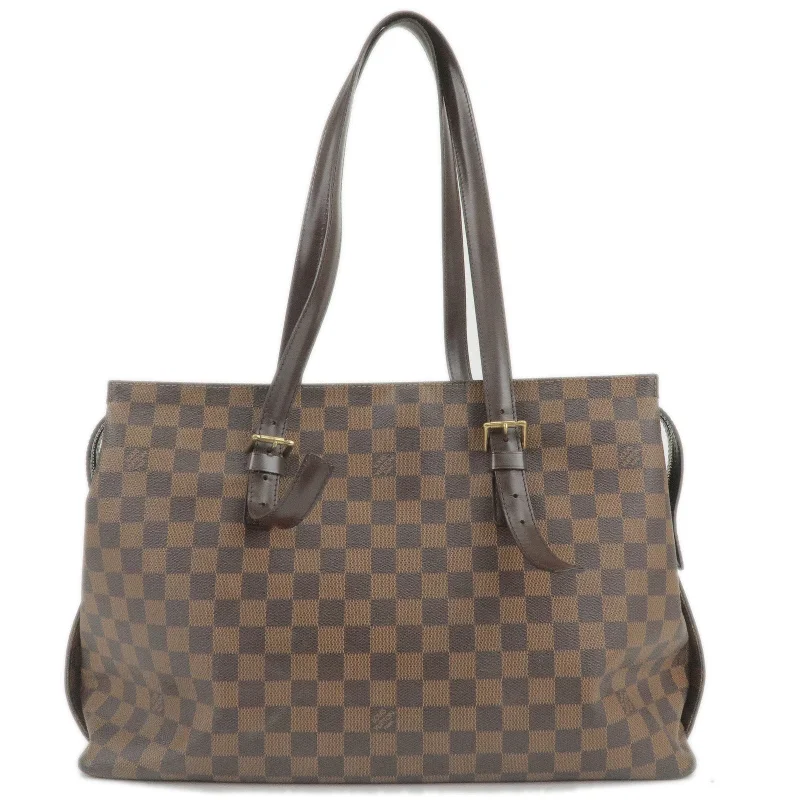 Louis Vuitton bags with a magnetic snap closure for easy accessLouis Vuitton Damier Chelsea Tote Bag N51119