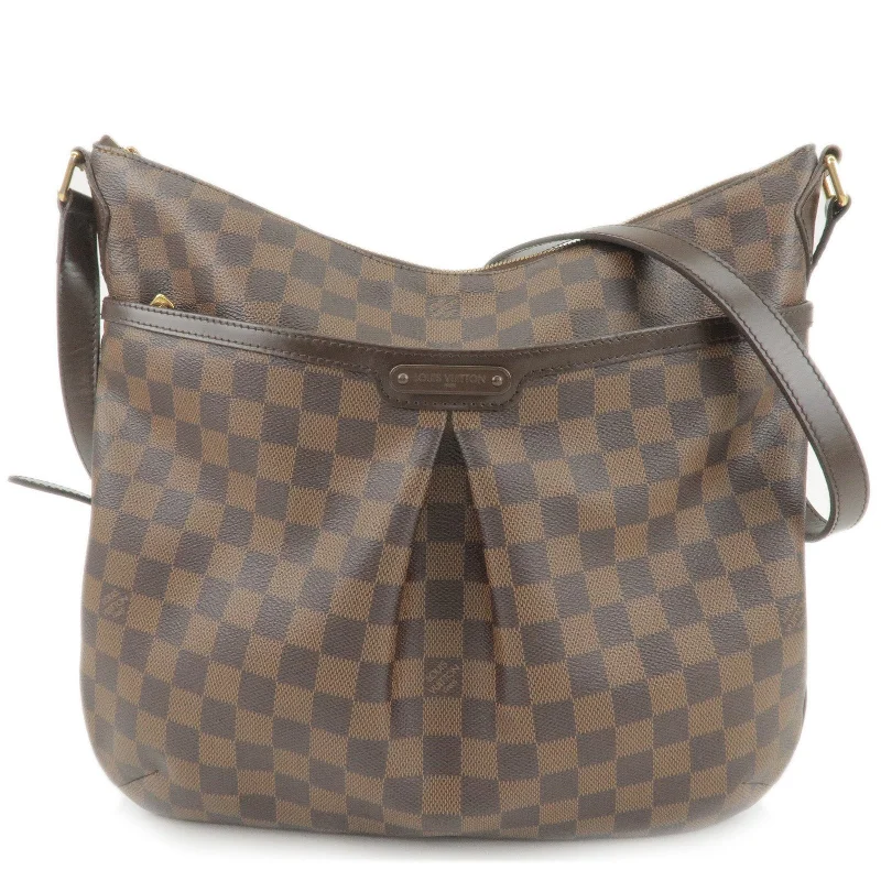 Ladies Louis Vuitton handbags with a detachable coin purse insideLouis Vuitton Damier Ebene Bloomsbury GM Shoulder Bag N42250