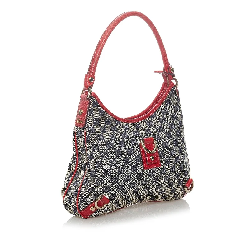 Ladies Gucci Dionysus bags in a pastel colorGucci GG Canvas Abbey D-Ring Shoulder Bag (30958)