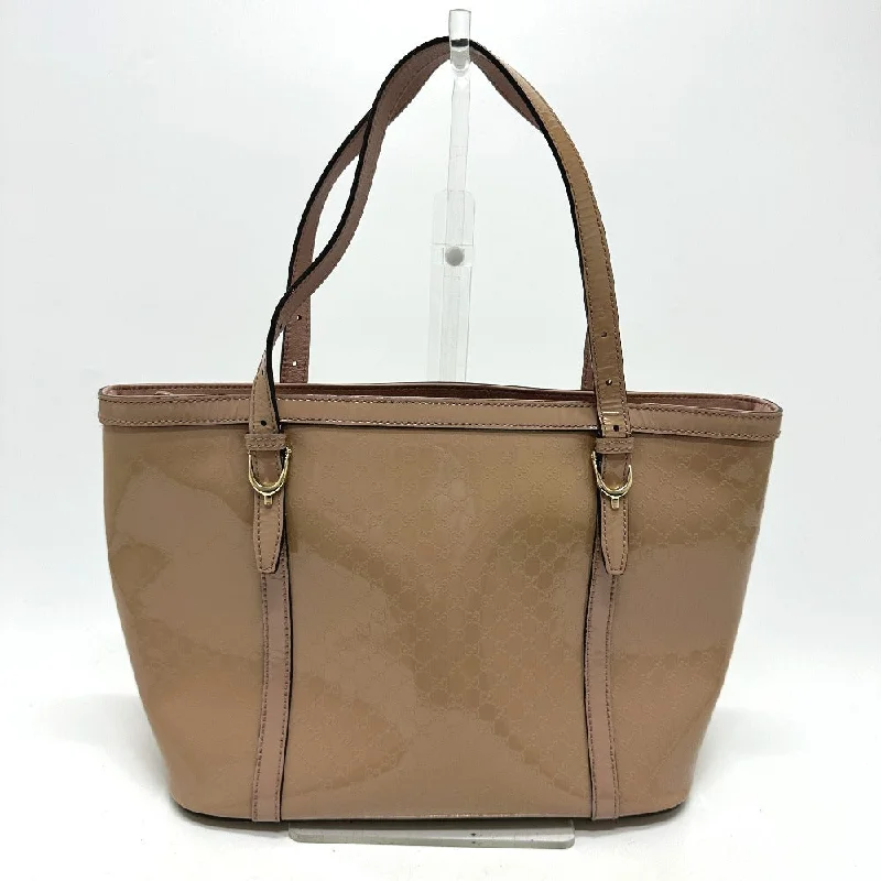 Women Gucci bags with a detachable mobile phone holderGUCCI Tote Bag 336776 enamel beige Micro GG Women Secondhand