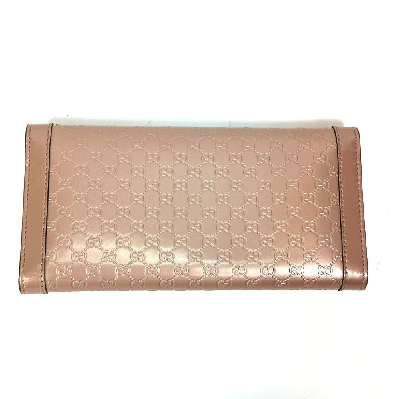 Women Gucci bags with a zippered interior pocketGUCCI Trifold wallet 294977 enamel pink GG Women Secondhand