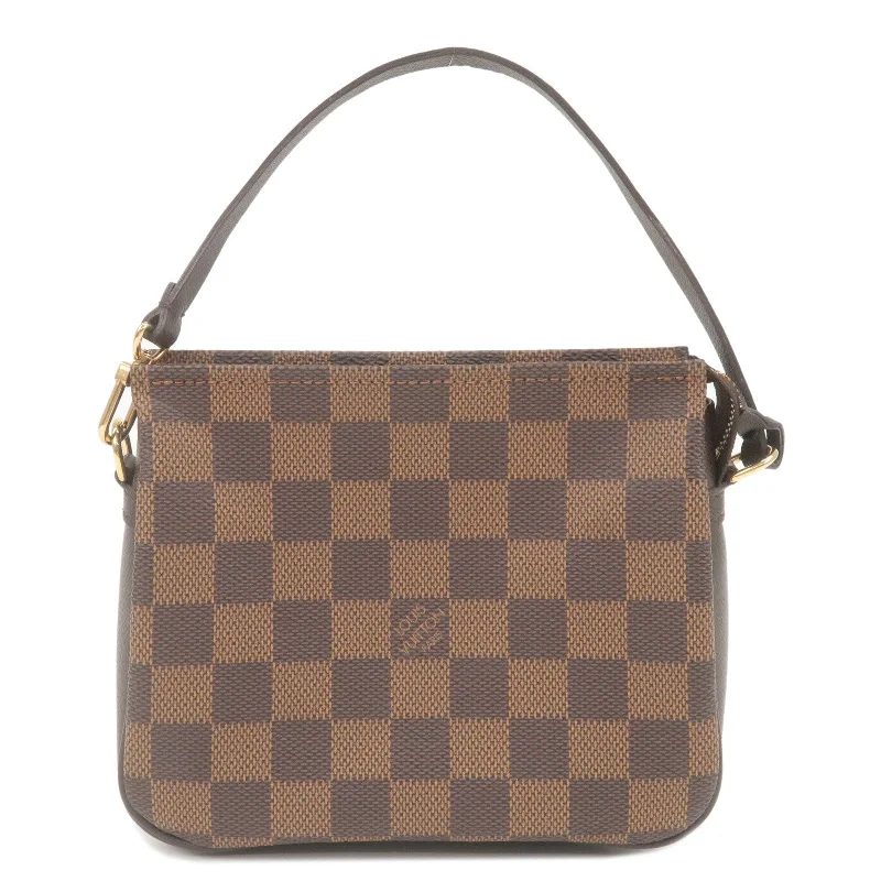 Louis Vuitton backpacks with a sleek, minimalist design for styleLouis Vuitton Damier Trousse Makeup Accessory Pouch N51982