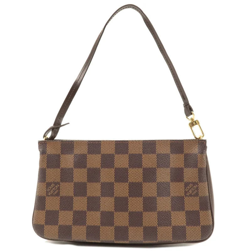 Louis Vuitton tote bags with a spacious interior and multiple pocketsLouis Vuitton Damier Navona Accessoires Pouch Hand Bag N51983