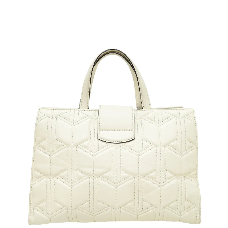 Women Gucci tote bags in GG Supreme canvas for a branded feelGucci Ivory Dionysus Tote Large Bag