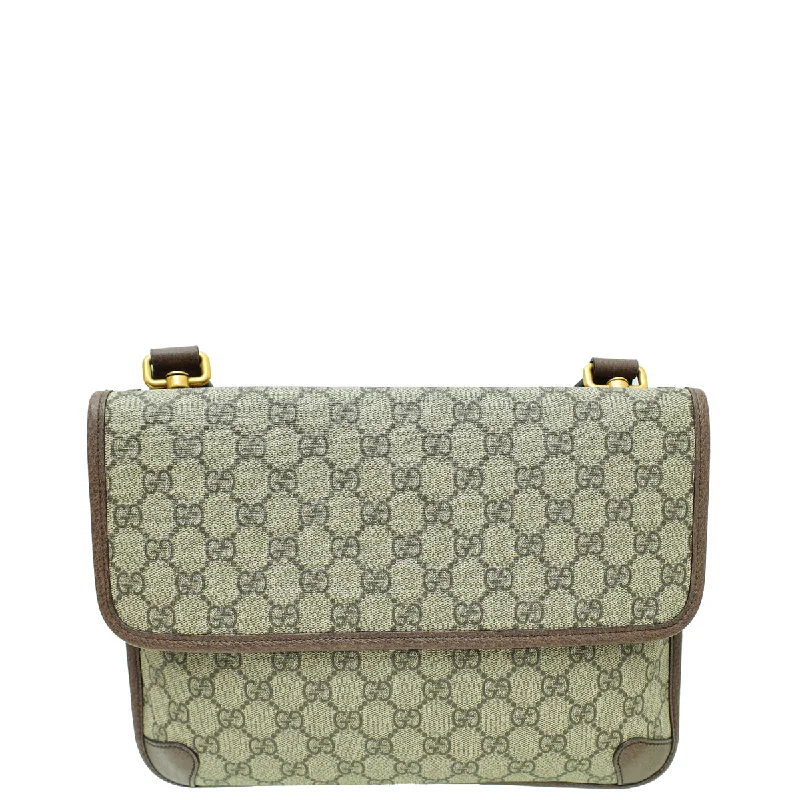 Gucci Dionysus bags for women with tiger - head claspsGucci Bicolor GG Supreme Neo Vintage Messenger Bag