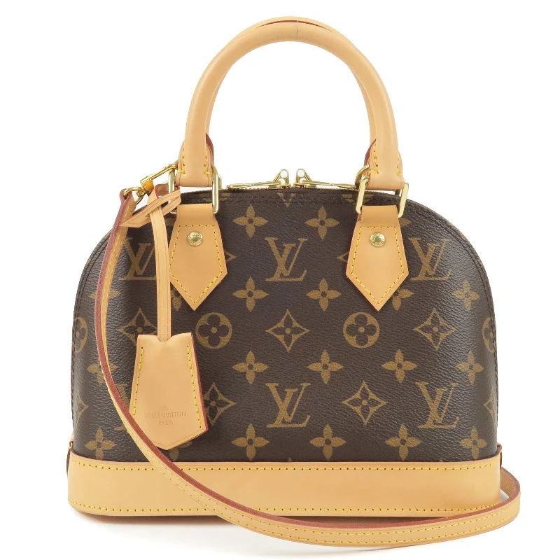 Small - sized Louis Vuitton Pochette Metis bags for a compact carryLouis Vuitton Monogram Alma BB 2Way Bag Shoulder Bag M53152