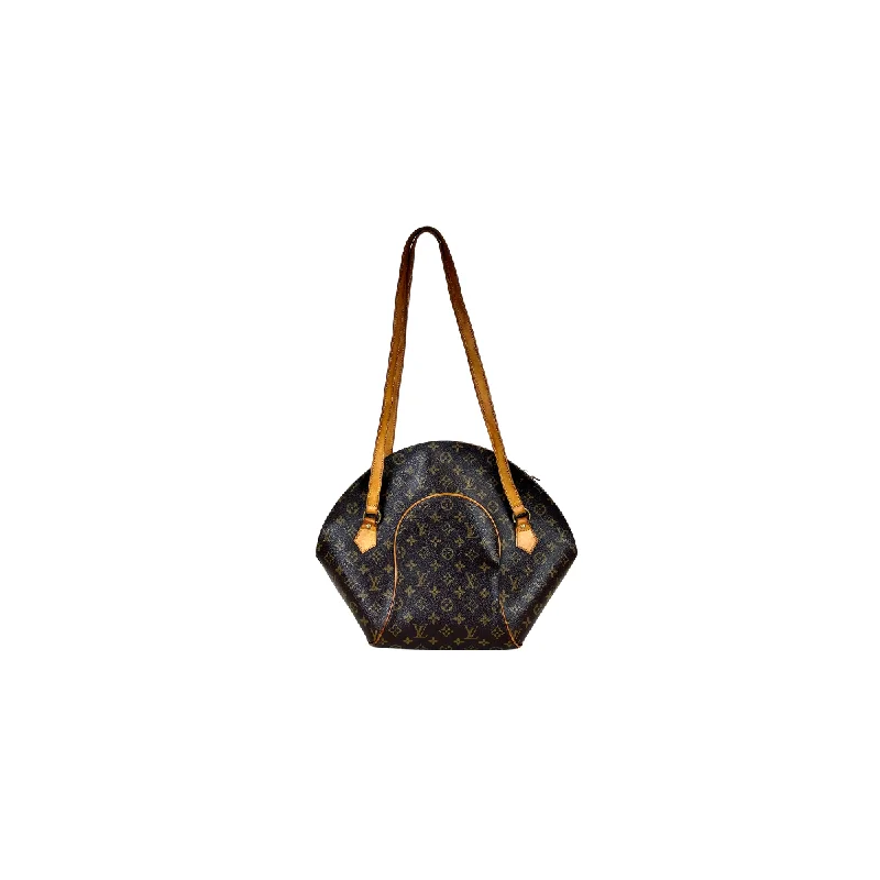 Louis Vuitton crossbody bags in a bold red color for a statementLouis Vuitton Ellipse Shopper GM Monogram Canvas