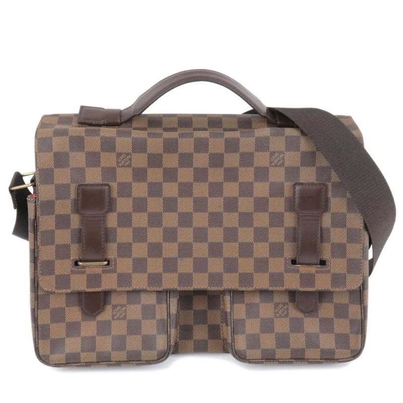 Louis Vuitton Twist bags with the iconic LV - turnlock closureLouis Vuitton Damier Broad Way 2Way Bag Brief Case N42270