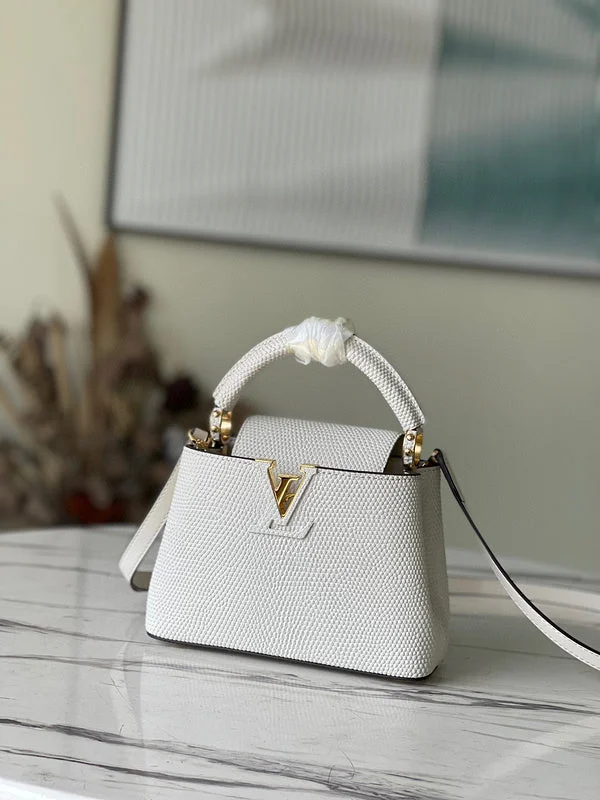 Ladies Louis Vuitton Petite Malle bags in a pastel color for a soft lookBC - LOUIS VUITTON BAGS - 1263