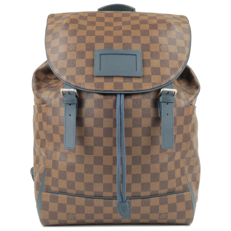 Louis Vuitton Petite Malle bags with a hard - shell structure for uniquenessLouis Vuitton Damier Runner Ruck Sack Back Pack Bag N41377