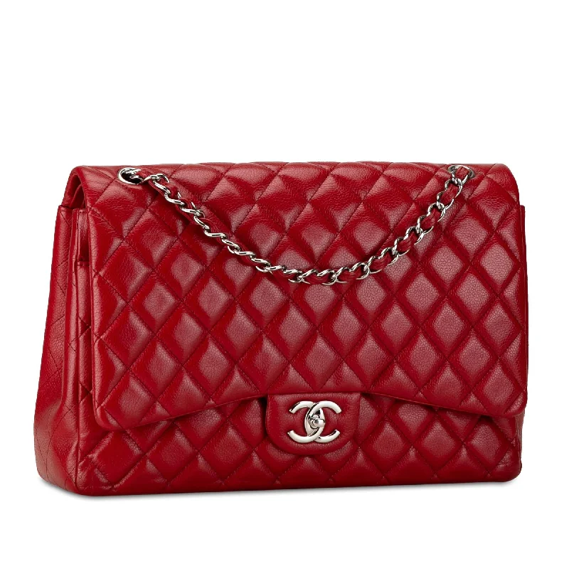 Chanel All - Match Handbag for Versatile StylingChanel Maxi Classic Caviar Double Flap (5RHsXh)