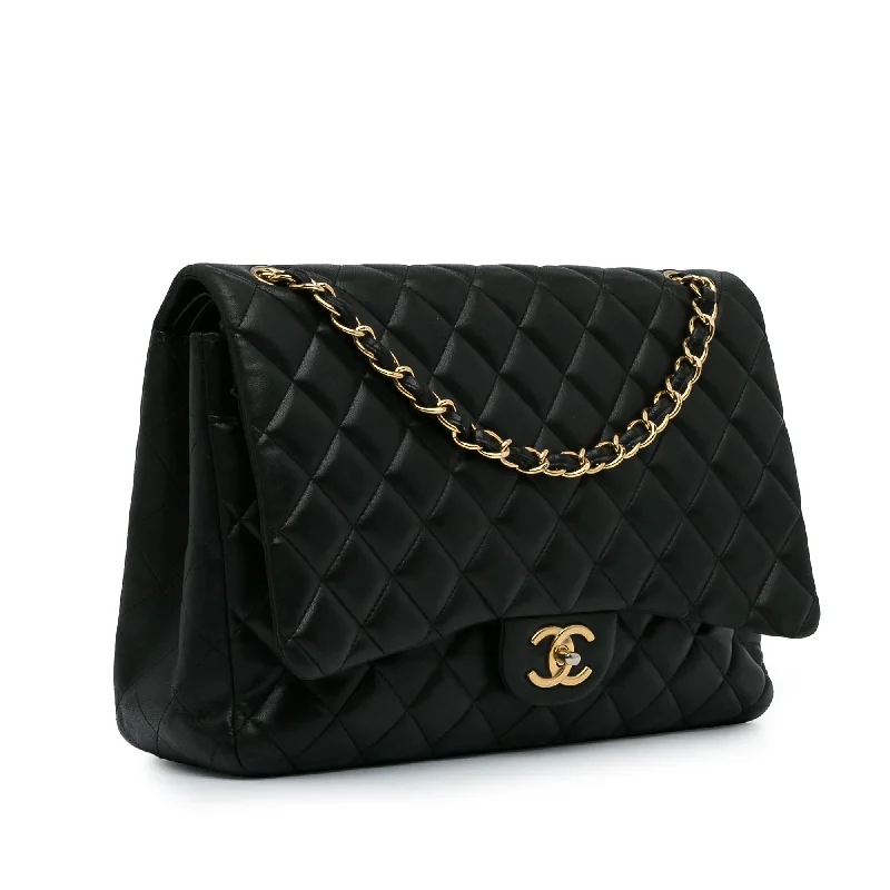 Chanel classicChanel Maxi Classic Lambskin Double Flap (eE9hXY)