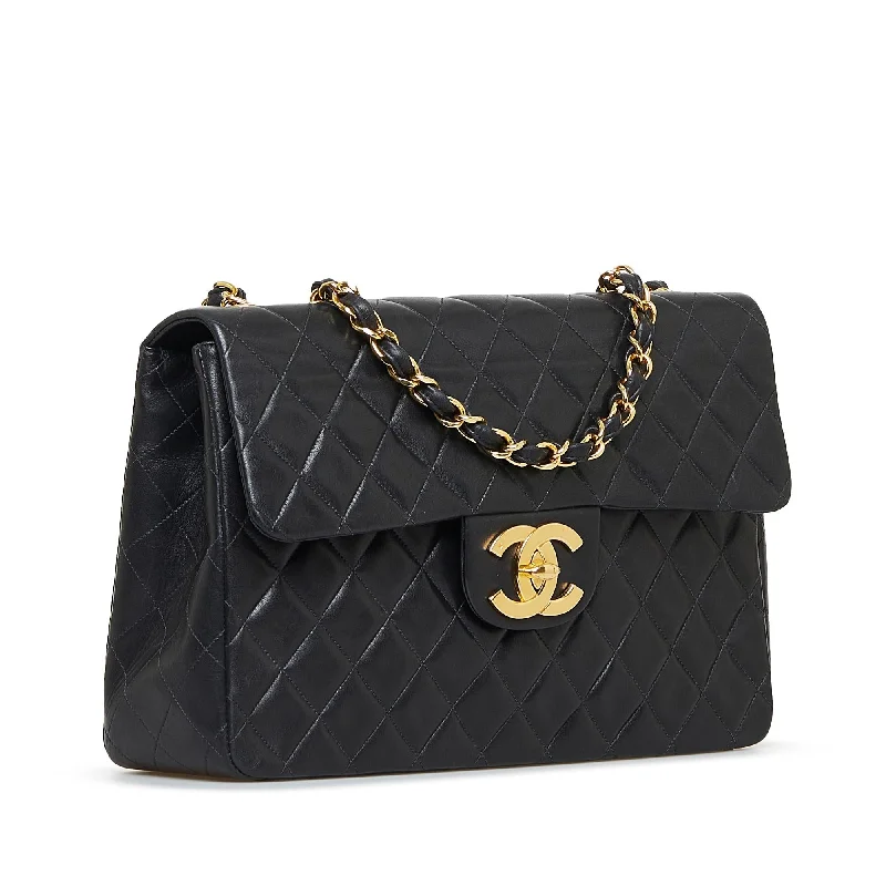 Chanel bags available in bold colors and patternsChanel Maxi Classic Lambskin Single Flap (ikRhGF)