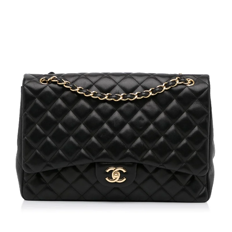 Chanel bags with exclusive seasonal releasesChanel Maxi Classic Lambskin Single Flap (Jma1dB)