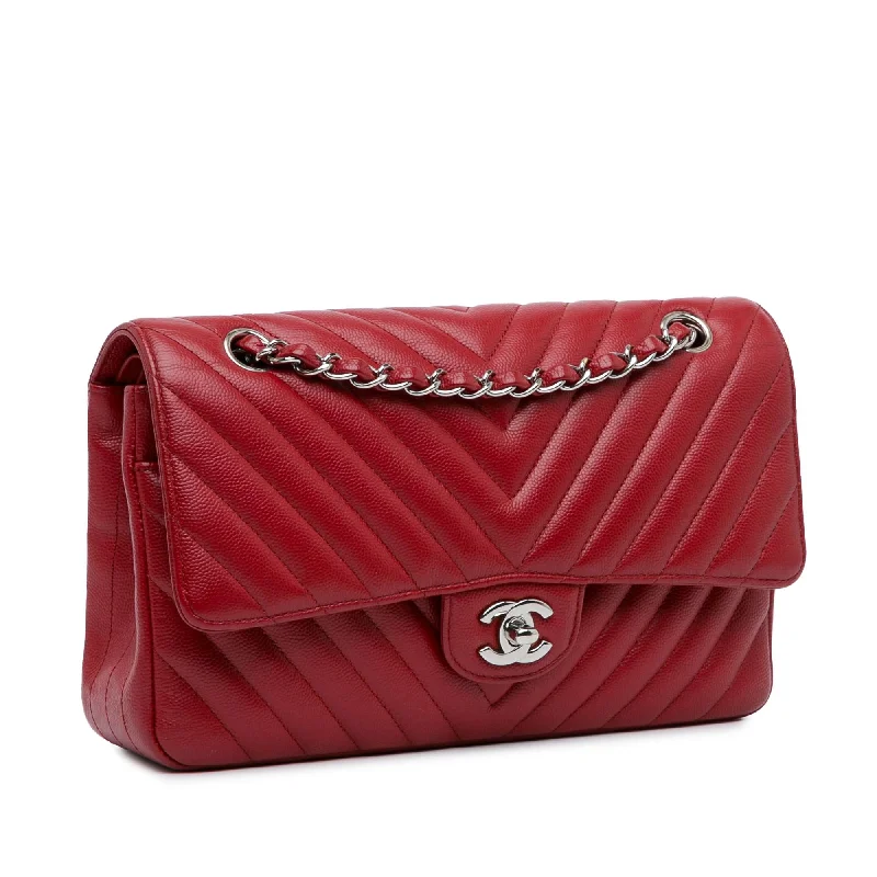 Chanel Limited Edition Handbag for CollectorsChanel Medium Classic Chevron Caviar Double Flap (cCtiFC)