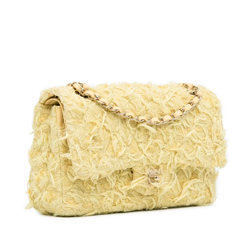 Chanel bags in luxury boutiques worldwideChanel Medium Classic Fringed Tweed Double Flap (pwJcE6)