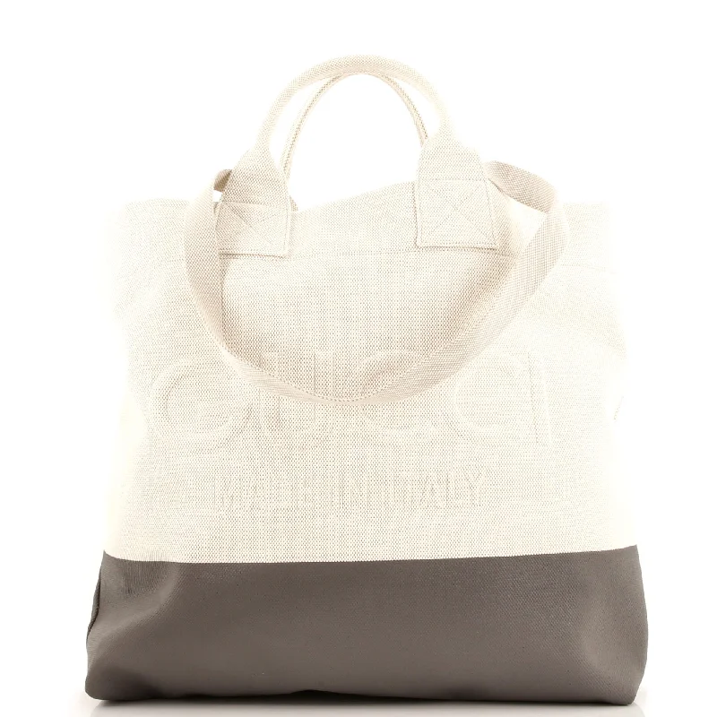 Fashion - forward Christian Dior tote bags for the modern womanLogo Embossed Open Tote Canvas