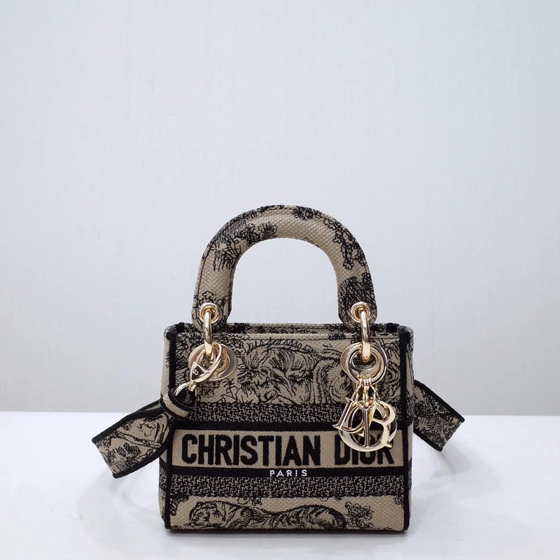 Stylish Christian Dior shoulder bags with a tassel - adorned zippermakbags - Dior Bags - 2223