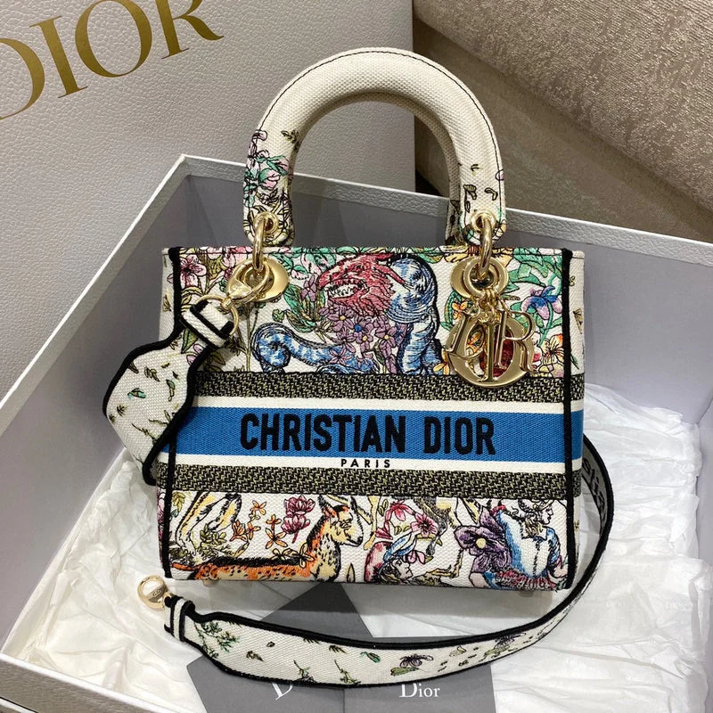 Christian Dior Saddle bags with a distressed leather finishmakbags - Dior Bags - 4864