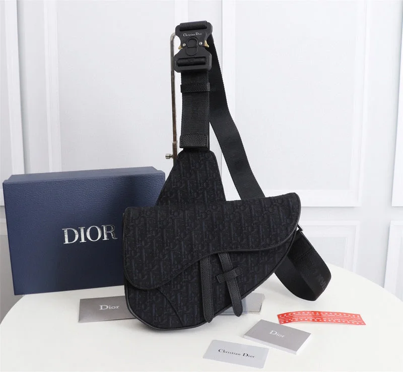 Christian Dior Saddle bags with a distressed leather finishWF - Dior Bags - 462